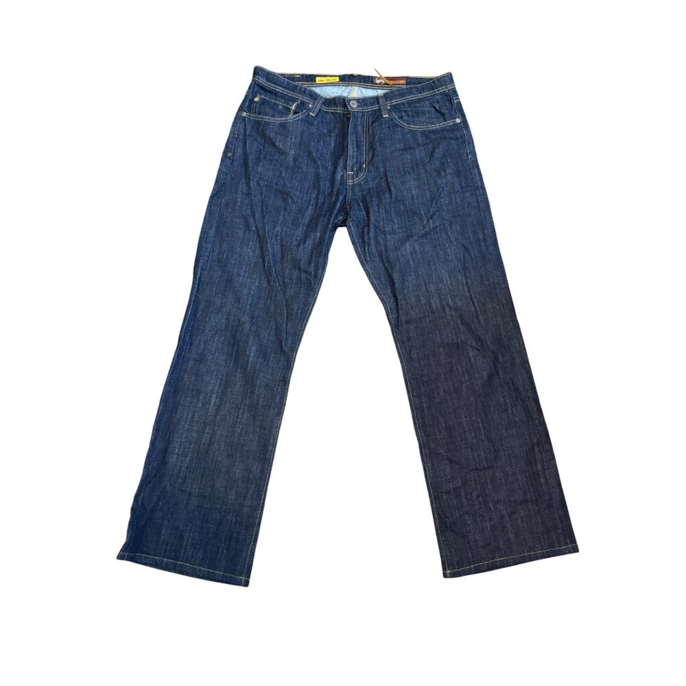 Ag Adriano Goldschmied The Hero Jeans 34x34 Dark Wash Denim For Men Made In USA